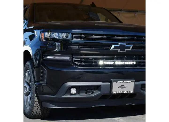 Baja Designs - Baja Designs Chevy/GMC Squadron Sport Fog Pocket Light Kit (Clear - Wide Cornering)