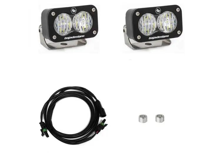 Baja Designs - Baja Designs Ford S2 Sport Dual Reverse Light Kit (Clear, Wide Cornering)