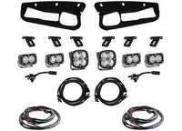 Baja Designs - Baja Designs Ford Squadron Pro/Dual S2 Sport Steel Bumper Fog Pocket Light Kit (Clear - Multi - Pattern)