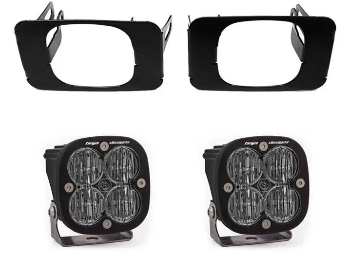 Baja Designs - Baja Designs Ford Squadron SAE Fog Pocket Light Kit - Clear