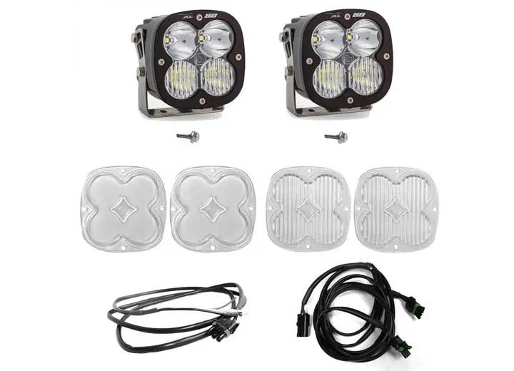 Baja Designs - Baja Designs Ford XL80 A - Pillar Light Kit for 2021 - 2022 Bronco (Upfitter)