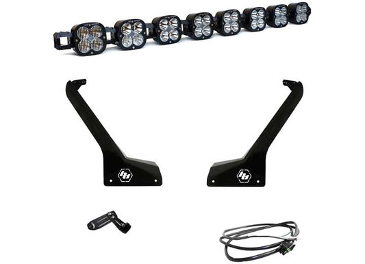 Baja Designs Jeep JL JT 8XL Linkable Roof Mount Light Kit (clear - Multi-Pattern)