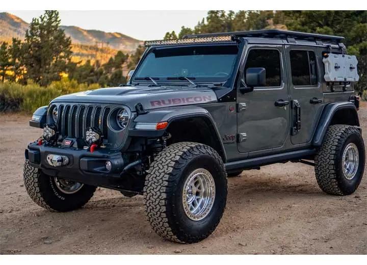 Baja Designs - Baja Designs Jeep JL JT 8XL Linkable Roof Mount Light Kit (clear - Multi - Pattern)