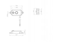 Baja Designs - Baja Designs LED Dome Light with Switch (Clear)