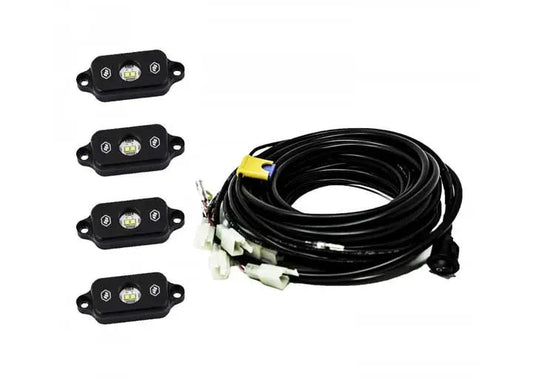 Baja Designs - Baja Designs LED Rock Light Kit (Red) - Universal