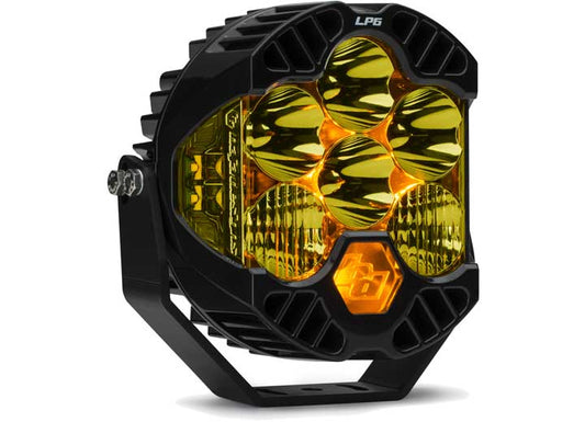 Baja Designs LP6 Pro LED Auxiliary Light Pod Pair (Amber, Driving/Combo)