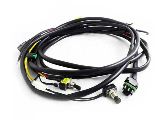 Baja Designs - Baja Designs OnX6/XL Hi - Power Wiring Harness with Mode Switch – 2 - Light Max (355 Watts)