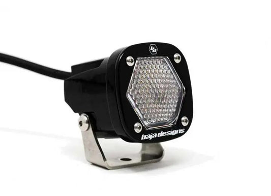 Baja Designs - Baja Designs S1 Black LED Auxiliary Light Pod (Clear - Work/Scene)