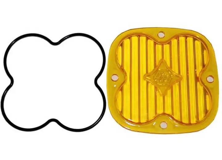 Baja Designs - Baja Designs Squadron Light Pod Lens Kit (Amber - Wide Cornering)