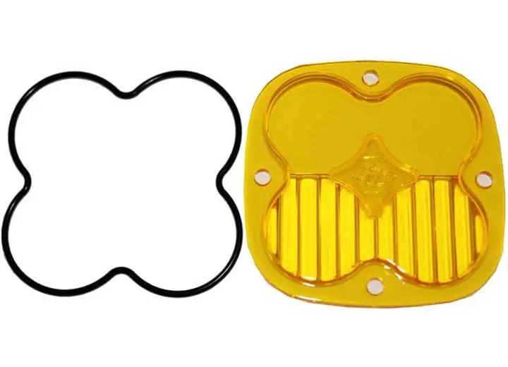 Baja Designs - Baja Designs Squadron Light Pod Lens Kit (Baja Amber)