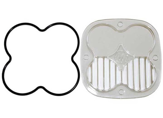 Baja Designs Squadron Light Pod Lens Kit - Driving/Combo - Clear