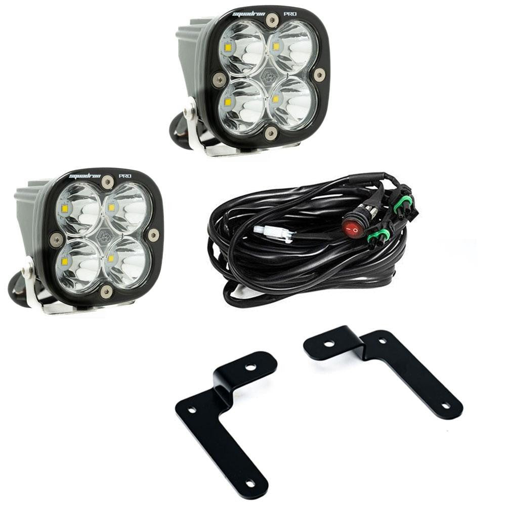 Baja Designs Jeep JL/JT Squadron Pro A-Pillar Light Kit