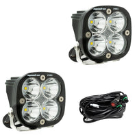 Baja Designs - Baja Designs® Squadron Pro LED Pair Clear Spot Lights with Wiring Harness - High - Performance Off - Road Lighting