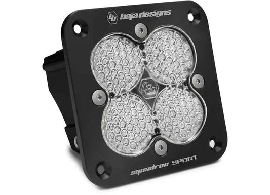 Baja Designs - Baja Designs Squadron Sport Black Flush Mount LED Auxiliary Light Pod - Universal