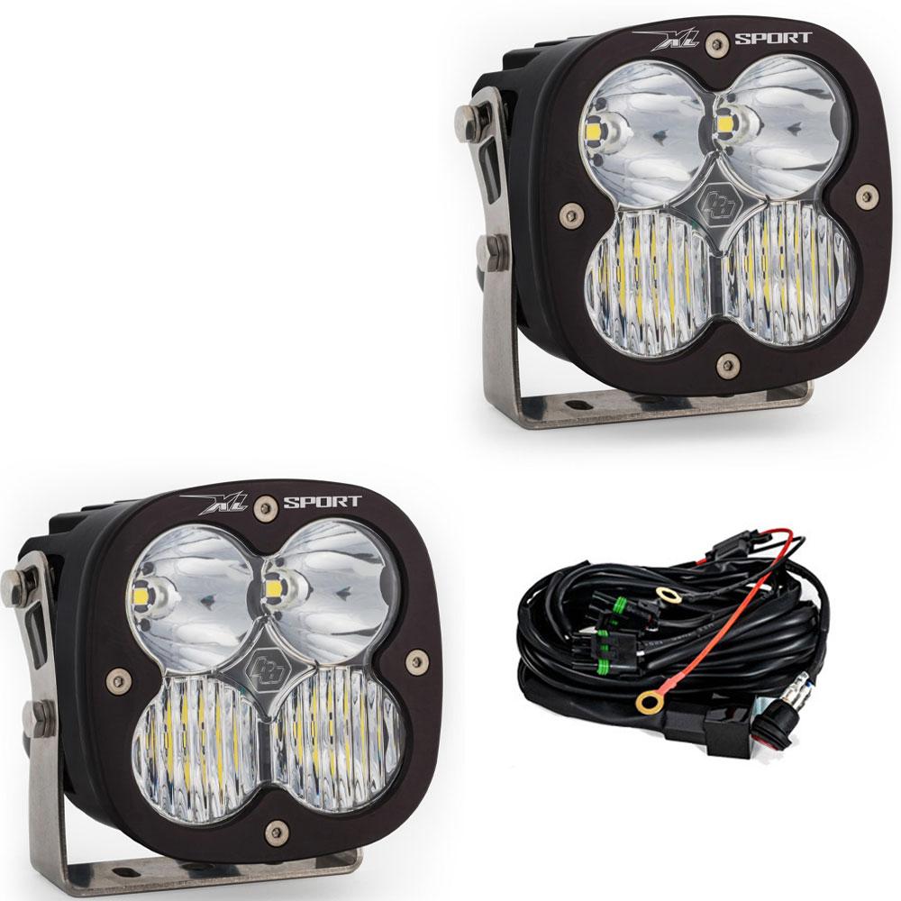 Baja Designs - Baja Designs XL Sport LED Clear Universal Driving/Combo Light Pods - 3162 Lumens