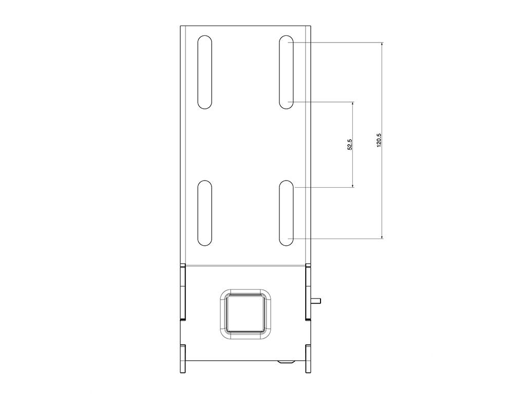 Bat Wing/Manta Wing Awning Brackets