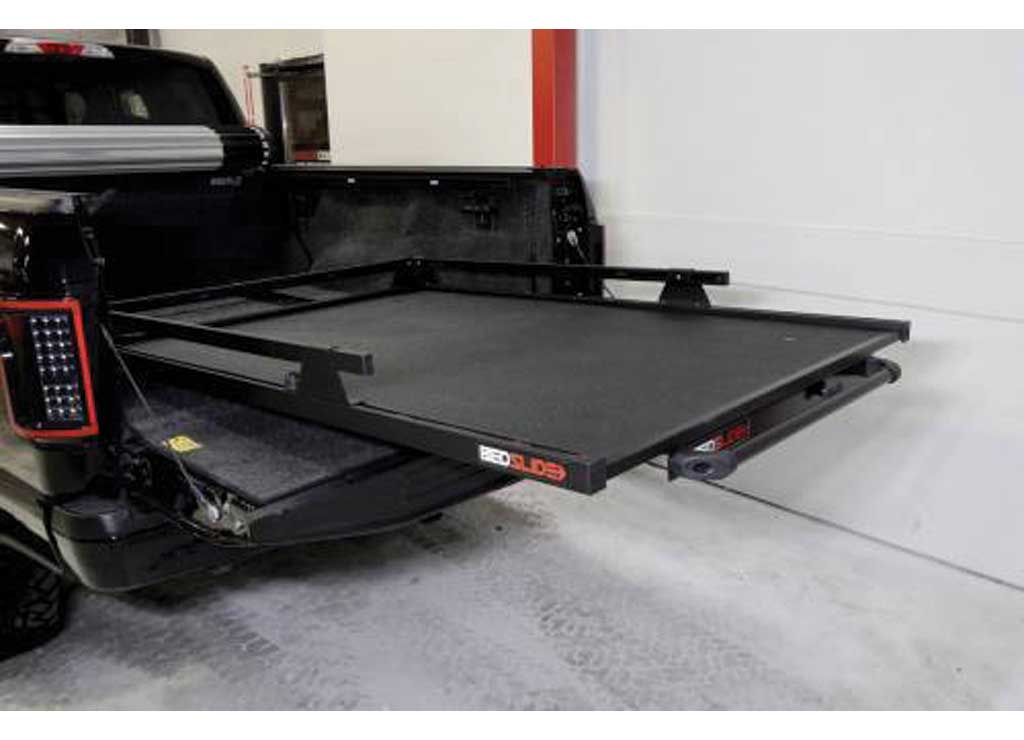 BEDSLIDE 1000 CLASSIC BLACK 63" x 47" Heavy-Duty Truck Bed Slide with 1,000 lbs Capacity