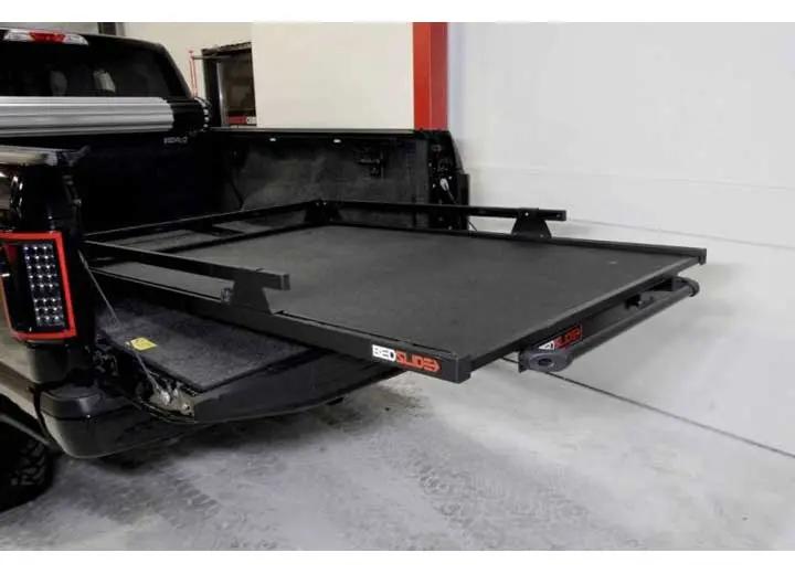 Bedslide - BEDSLIDE 1000 Heavy - Duty 53" x 37" Truck Bed Organizer - Classic Black Cargo Slide with 1,000 lbs Capacity