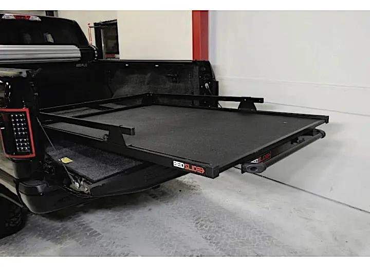 Bedslide - BEDSLIDE 1000 Heavy - Duty Black Truck Bed Slide - 78 x 48 Inches with 1000 lbs Capacity for Easy Cargo Access