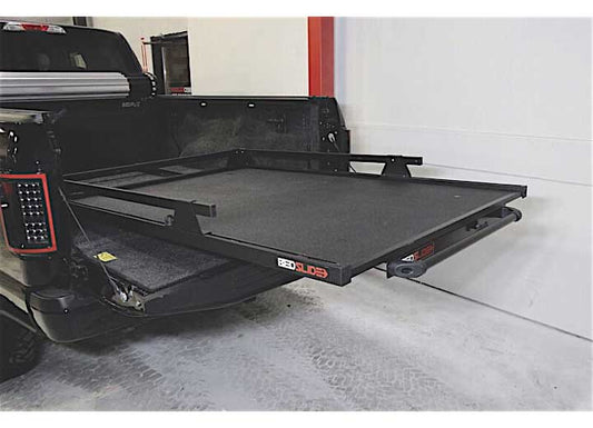 BEDSLIDE 1500 Heavy-Duty Truck Bed Slide - 1,000 lbs Capacity - 65" x 48" Dimensions - Black Cargo Management System