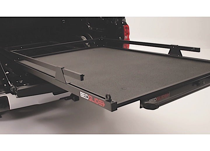 BEDSLIDE 1500 Max Extension Black 68" x 48" – Ultimate Full Extension Cargo Access System for Trucks
