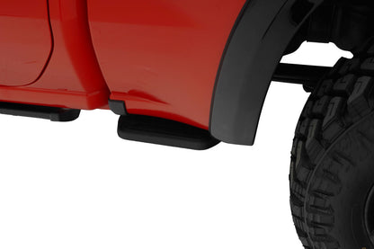 AMP Research -Bedstep®2 Flp Dwn Side Bumper Step 19-26 Slv/Sra 1500, 22 LTD/Lmtd, Mid/Long Bed