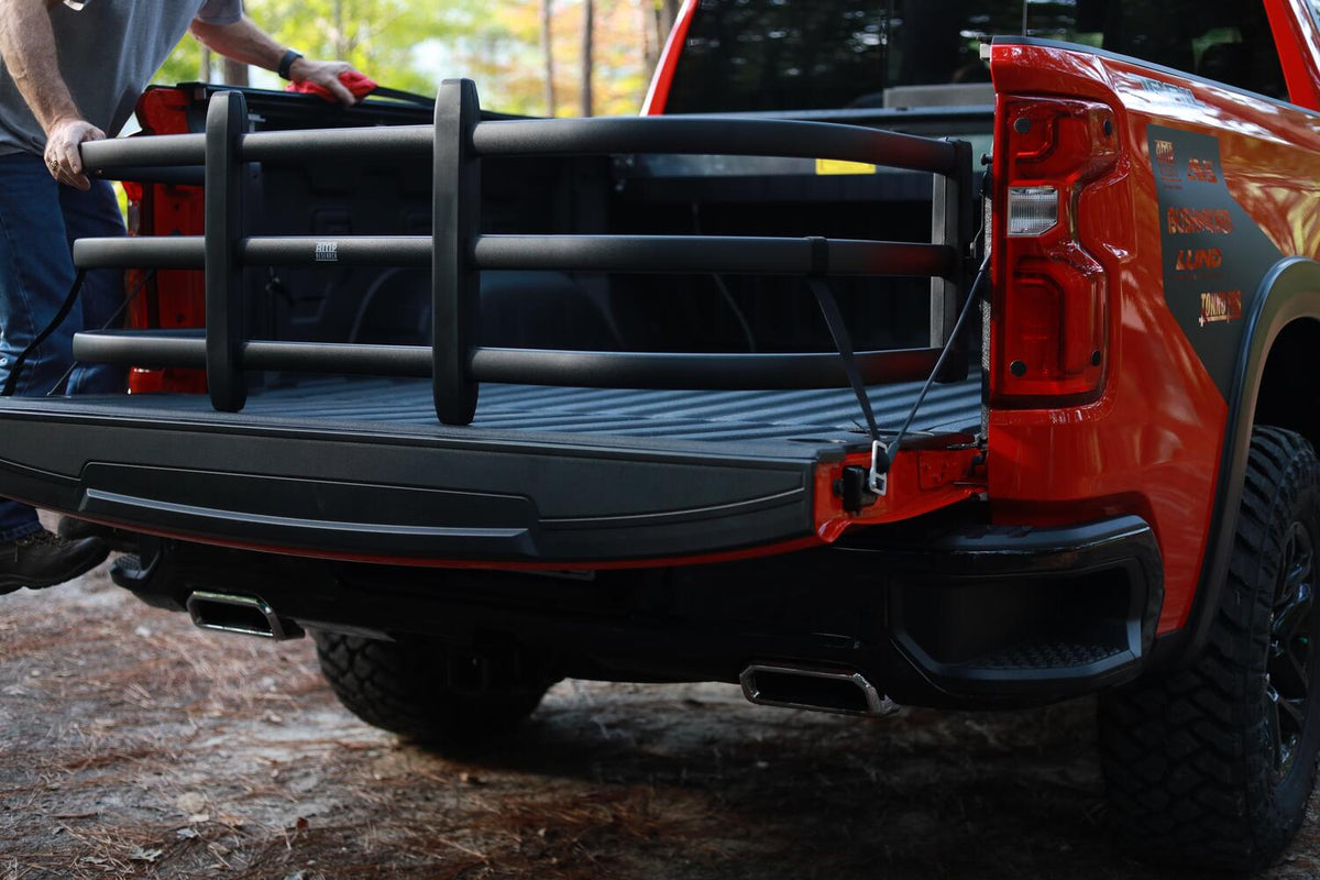 AMP Research -BedXtender HD Max U-Shape Design for Maximum Cargo Capacity - Black