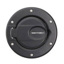 Smittybilt -Billet Style Gas Cover - Black (07-18 JK/JKU)