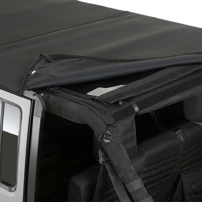 Smittybilt -Bowless Combo Top Kit w/ Tinted Windows - Black Diamond (07-18 JKU)