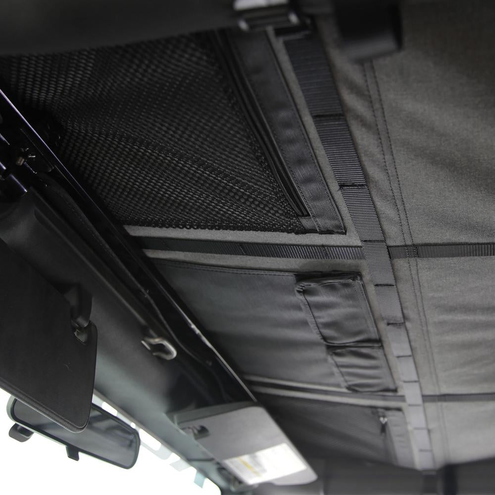 Smittybilt -Bowless Combo Top Kit w/ Tinted Windows - Black Diamond (07-18 JKU)