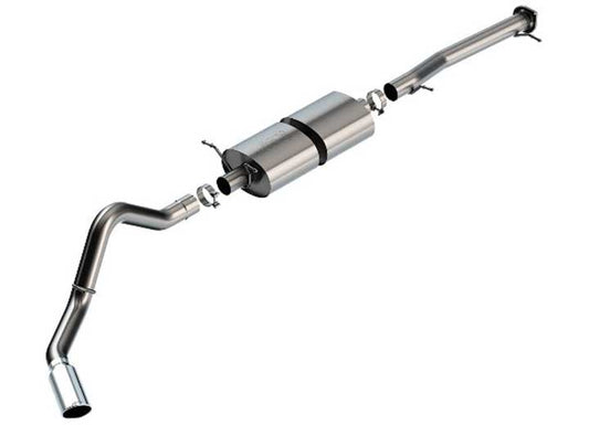 20-C Silverado/Sierra 2500 6.6L Cat-Back S-Type Exhaust System with 3.5in Chrome Tip