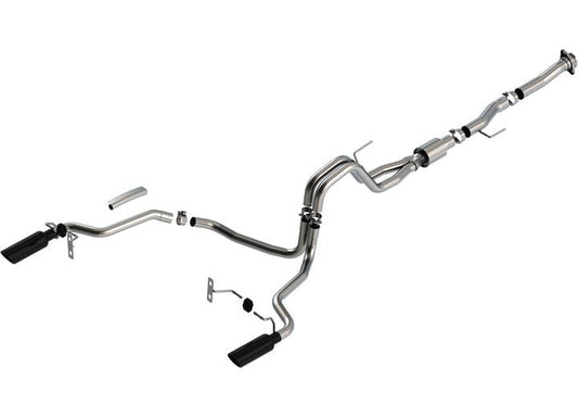 21-Current F-150 5.0L V8 2DR RC Short Bed Cat-Back ATAK Exhaust System for Powerful Performance