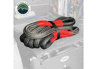 Overland Vehicle Systems - BRUTE 30 - Inch Kinetic Recovery Strap with Storage Bag - Gray/Black