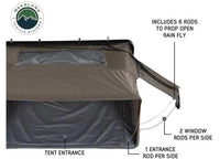 Overland Vehicle Systems - BUSHVELD HARD SHELL ROOFTOP TENT FOR 4 ADVENTURERS