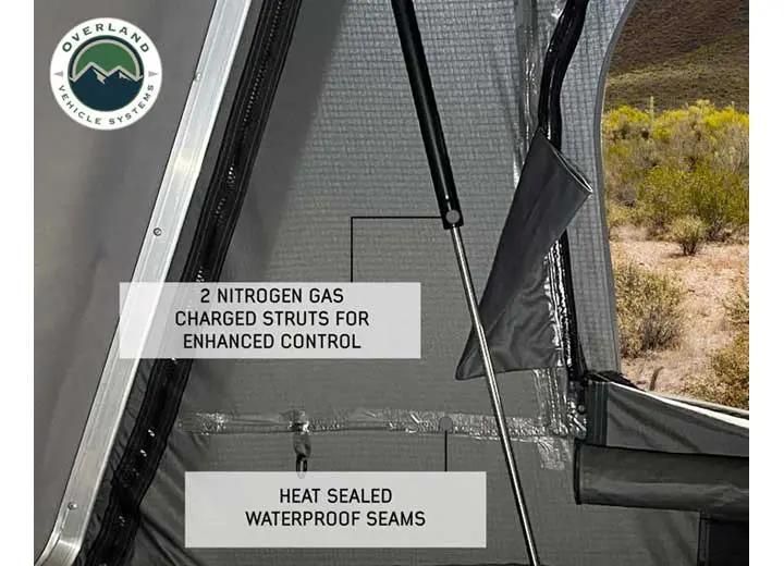 Overland Vehicle Systems - BUSHVELD HARD SHELL ROOFTOP TENT FOR 4 ADVENTURERS
