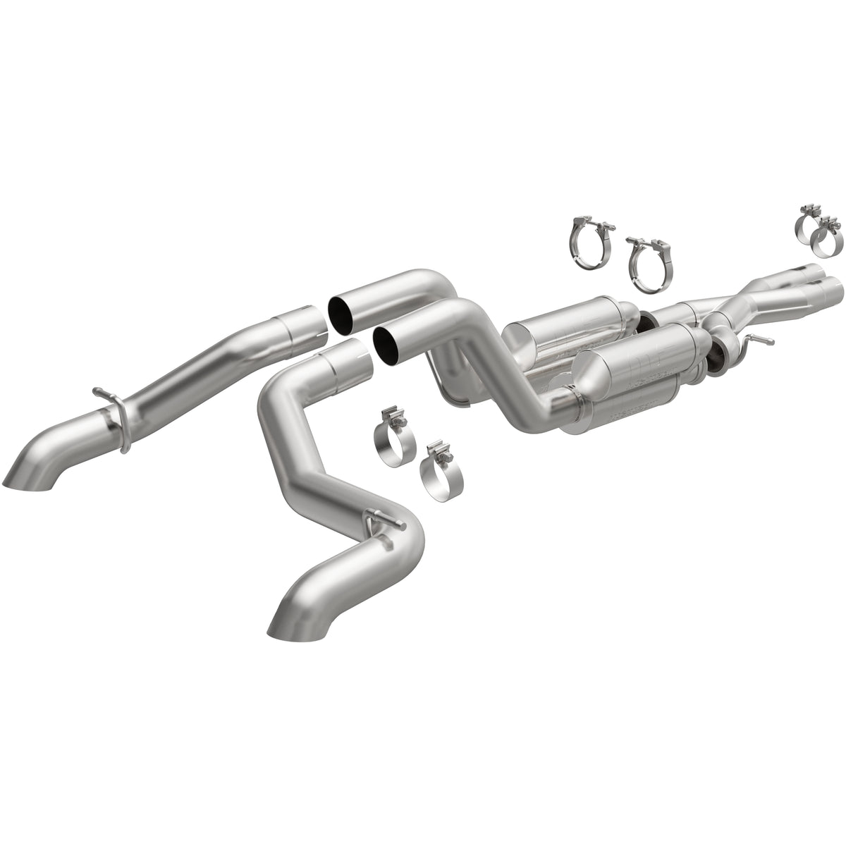 MagnaFlow 19582 Rock Crawler Series Stainless Cat-Back System