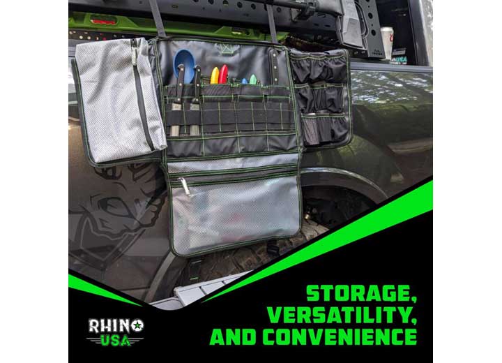 Rhino USA - CAMP KITCHEN ORGANIZER BAG BLACK