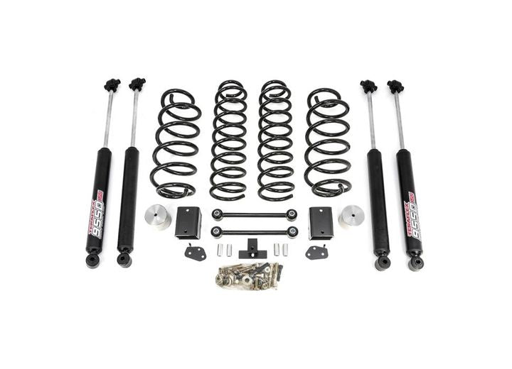 COIL SPRING LIFT KIT W/TERAFLEX 9550 SHOCKS 18-C JEEP JL WRANGLER 4WD