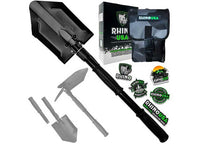 Rhino USA - Compact 24 - Inch Folding Shovel for Outdoor Adventures