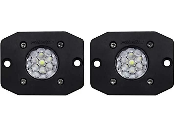 Rigid Industries - Compact IP68 - Rated 1000 Lumens Flush Mount Backup Lighting Kit by Rigid Industries