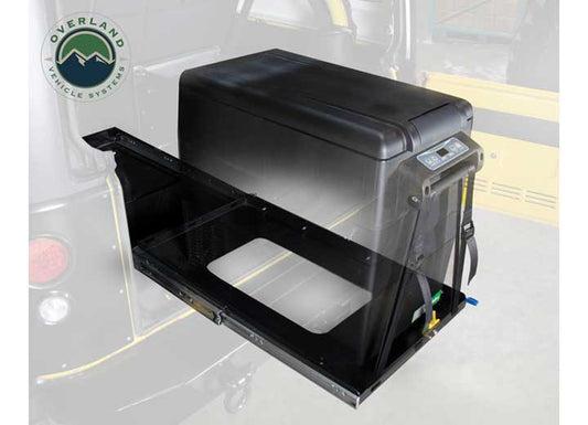 Compact Sliding Refrigerator Organizer Tray - Small Size