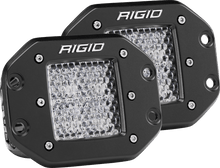 RIGID Industries - D - Series PRO LED Light, Diffused Lens, Flush Mount, Pair