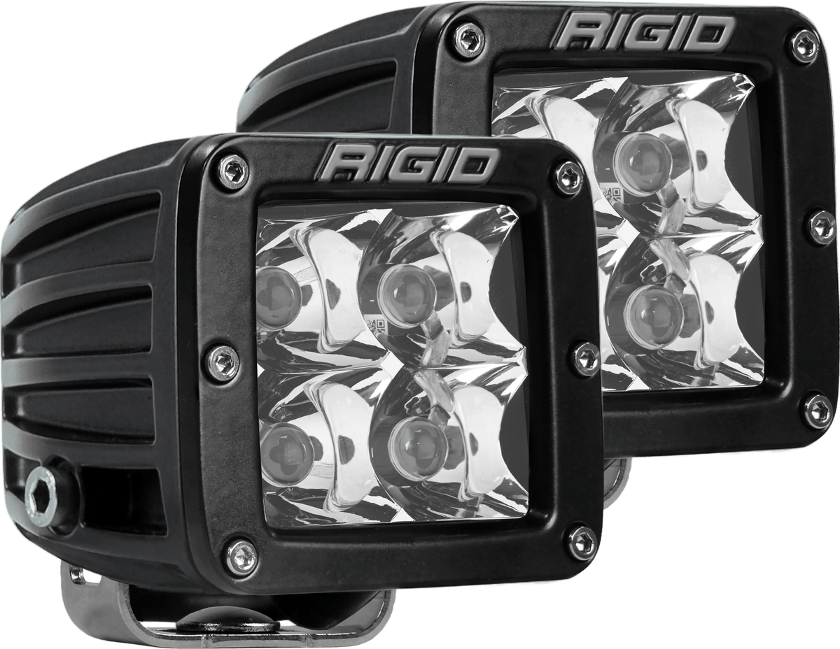RIGID Industries - D - Series PRO LED Light, Spot Optic, Surface Mount, Pair