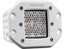 RIGID Industries - D - Series PRO Light, Flood Diffused, Flush Mount, White Housing, Single