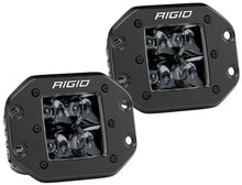 RIGID Industries - D - Series PRO Midnight Edition, Spot Optic, Flush Mount, Single