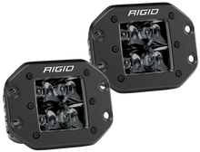 RIGID Industries - D - Series PRO Midnight Edition, Spot Optic, Flush Mount, Single