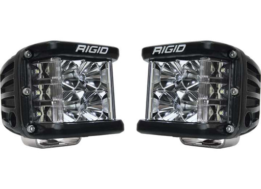 Rigid Industries D-SS PRO LED Flood Lights - Black Pair