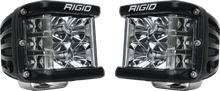RIGID Industries - D - SS PRO Side Shooter, Flood Optic, Surface Mount, Black Housing, Pair