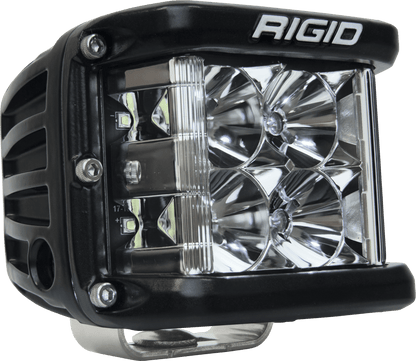 RIGID Industries - D - SS PRO Side Shooter, Flood Optic, Surface Mount, Black Housing, Single