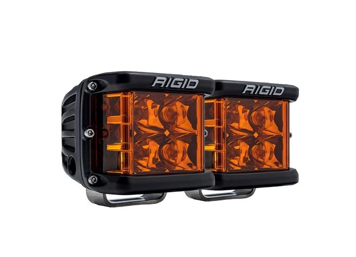 Rigid Industries D-SS Amber Spot Lights - High-Performance Pair